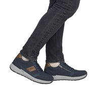 Rieker Mens Trainer 11505-14 Blue