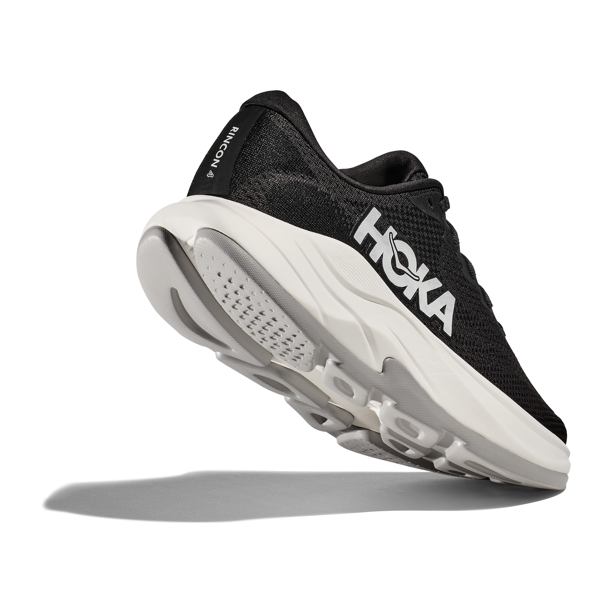 Hoka Rincon 4 women's black and white trainer