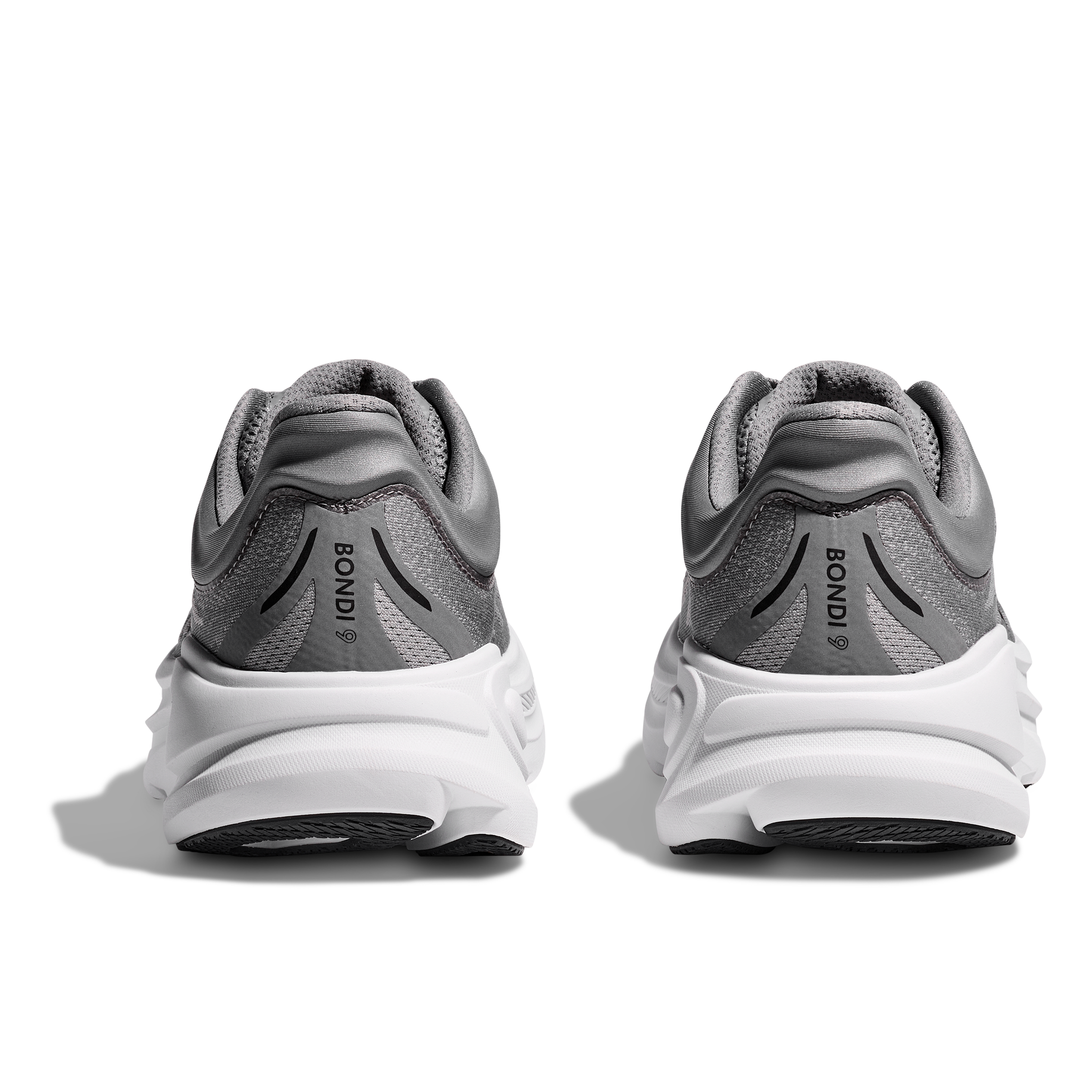 Hoka Mens Trainer Bondi 9 Galactic Grey/Stellar Grey