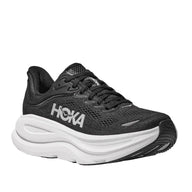 Hoka Womens Trainer Bondi 9 Wide Black/White