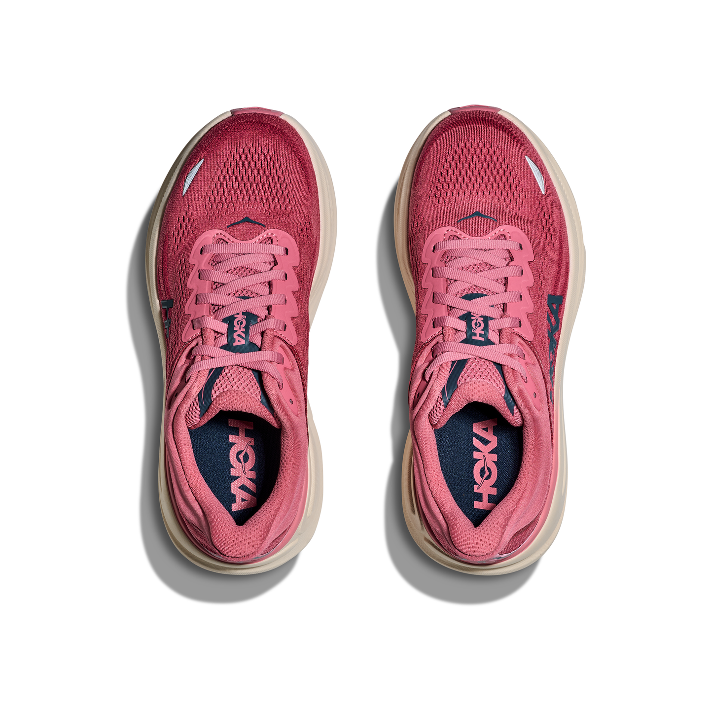 Hoka Womens Bondi 9 Trainer Lingonberry/Cranberry