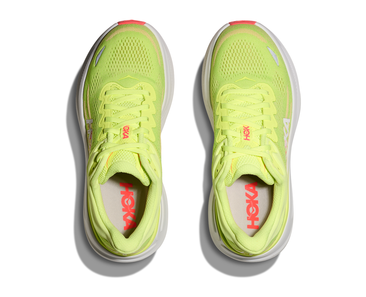 Hoka Womens Trainer Bondi 9 Neon Yuzu/Sunlight