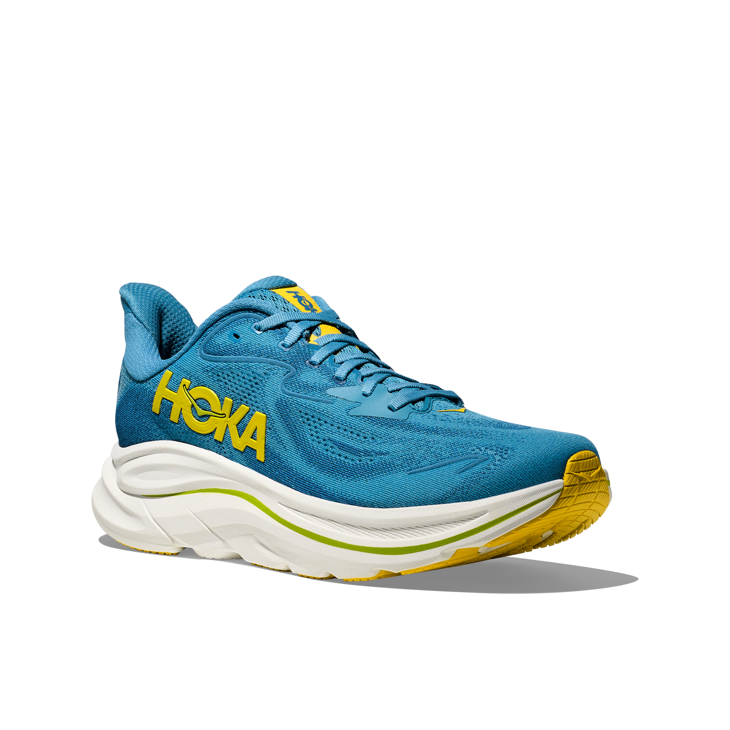 Hoka Mens Trainer Clifton 10 Alpine Blue Foggy Night