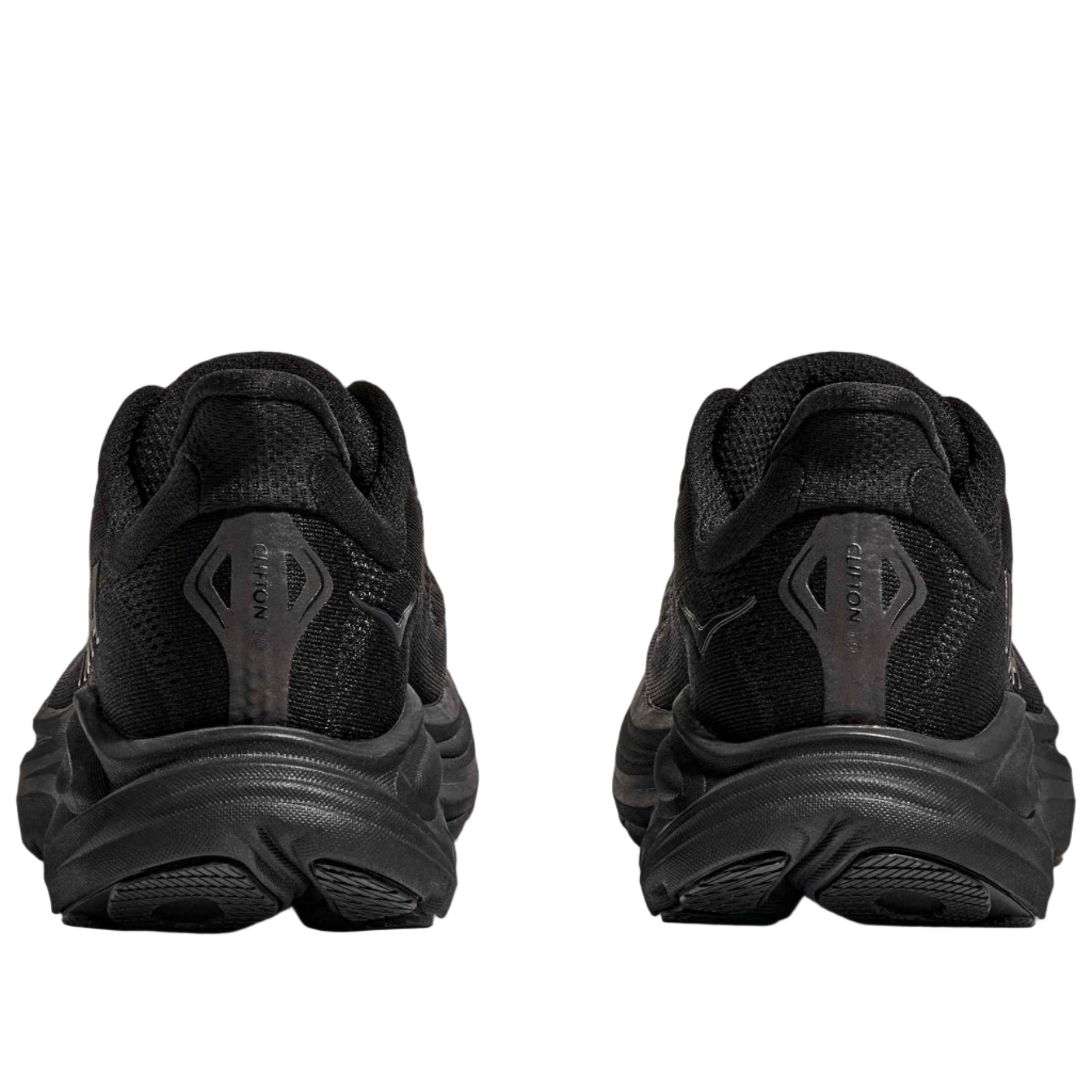 Hoka men's black mesh trainer