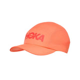 Hoka Adults Run Hat Neon Cantaloupe