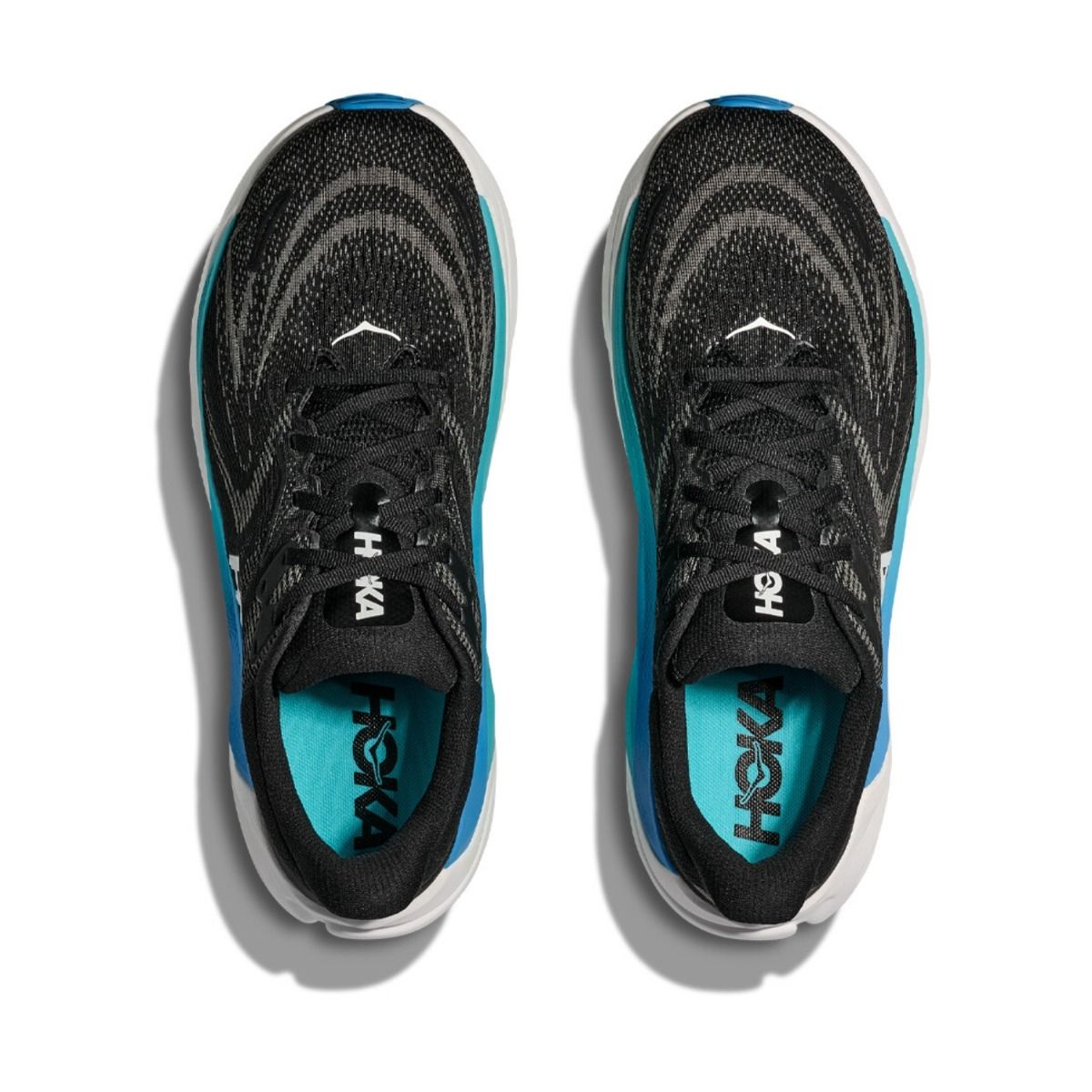 Hoka Mens Trainer Arahi 8 Black/Skyward Blue