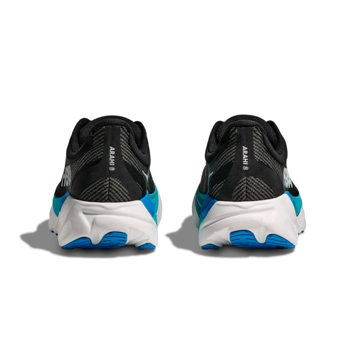 Hoka Mens Trainer Arahi 8 Black/Skyward Blue