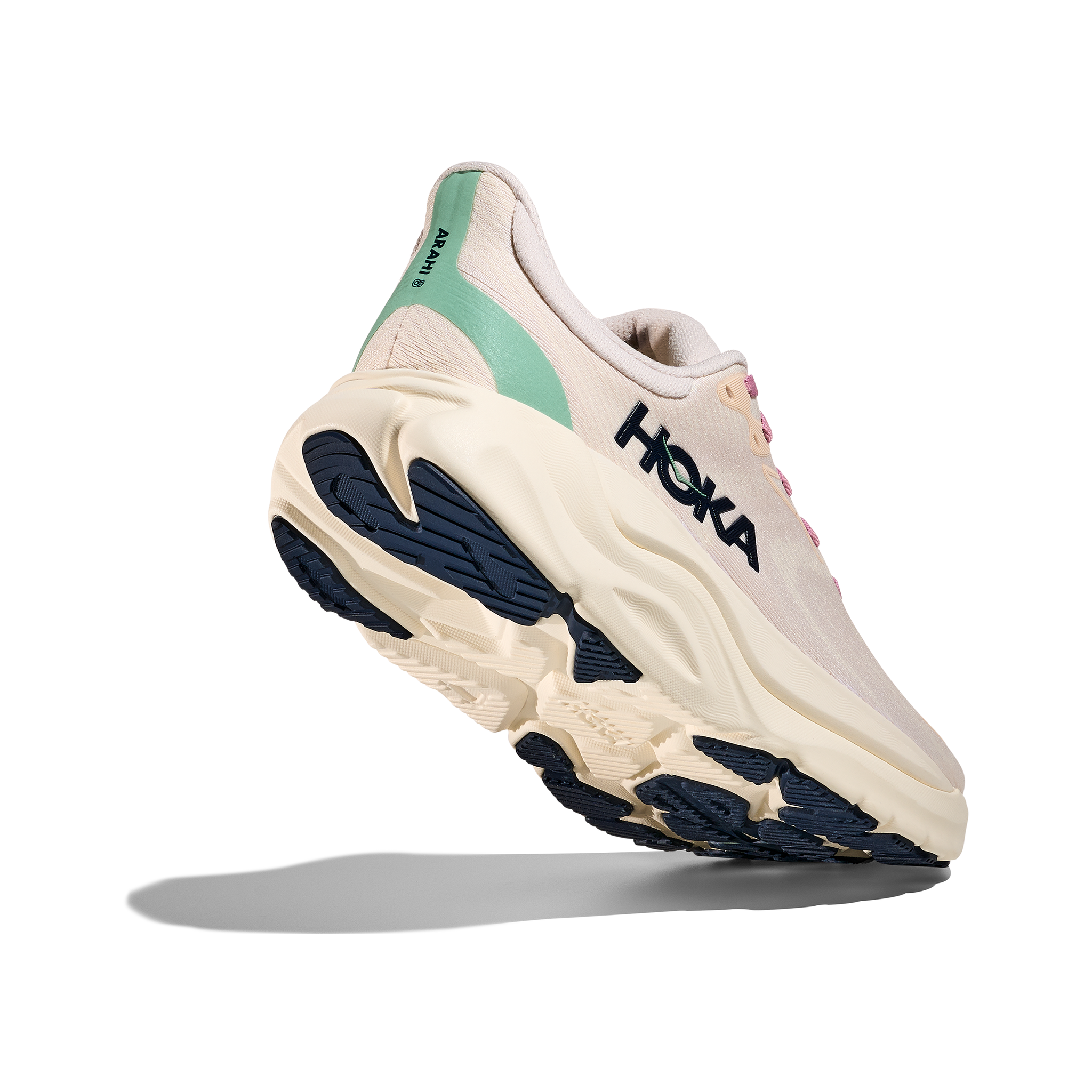 Hoka women's cream trainer