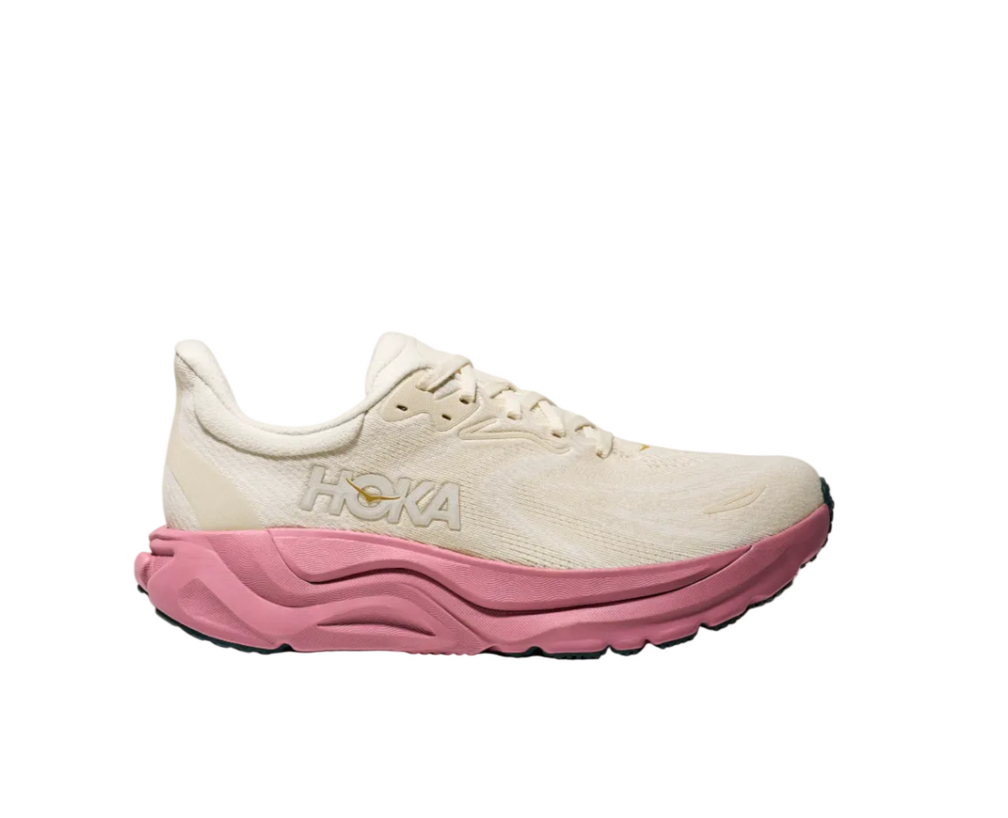 Hoka Womens Trainer Arahi 8 Alabaster/Lingonberry