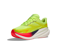 Hoka Mens Trainer Mach X 3 Neon Yuzu/Squid Ink