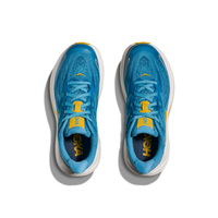 Hoka kids' blue lace-up trainer
