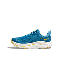 Hoka kids' blue lace-up trainer