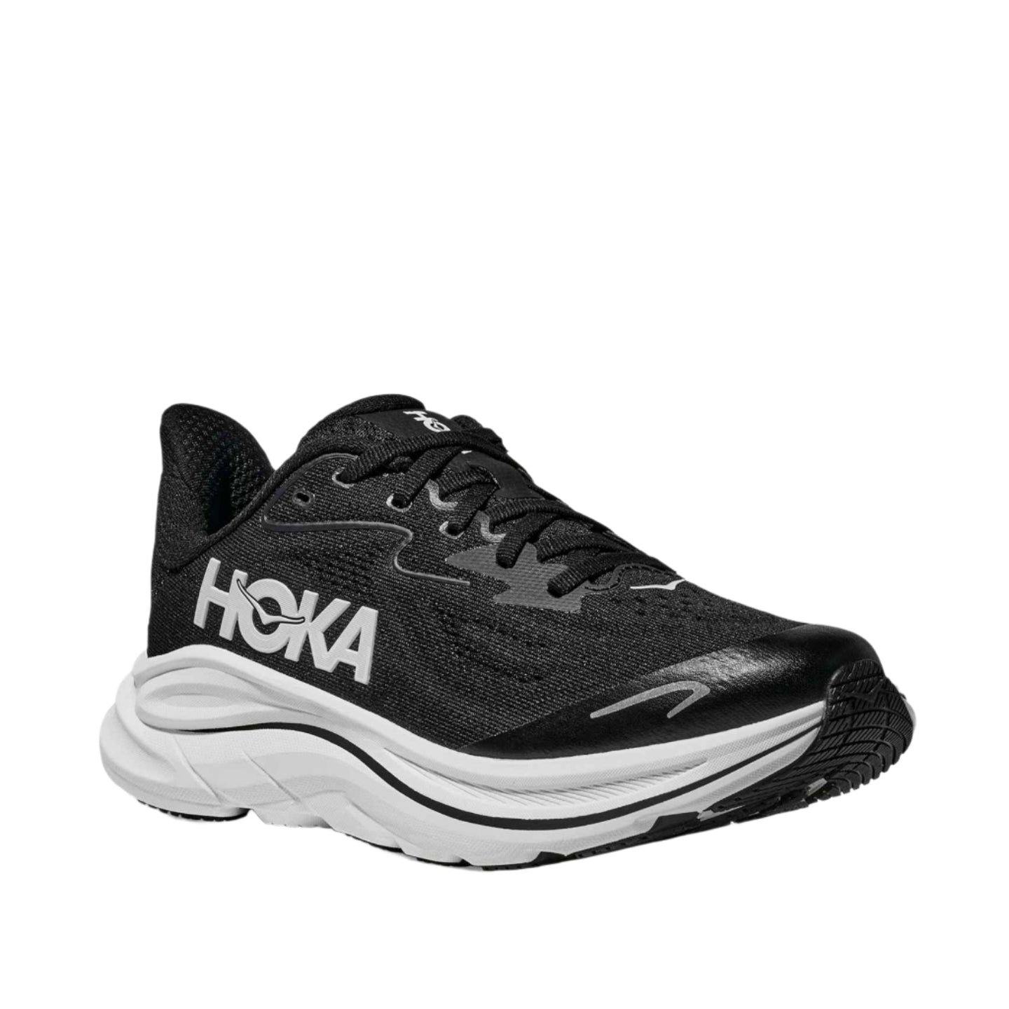 Hoka Kids Trainer Clifton 10 Big Kids Black/White