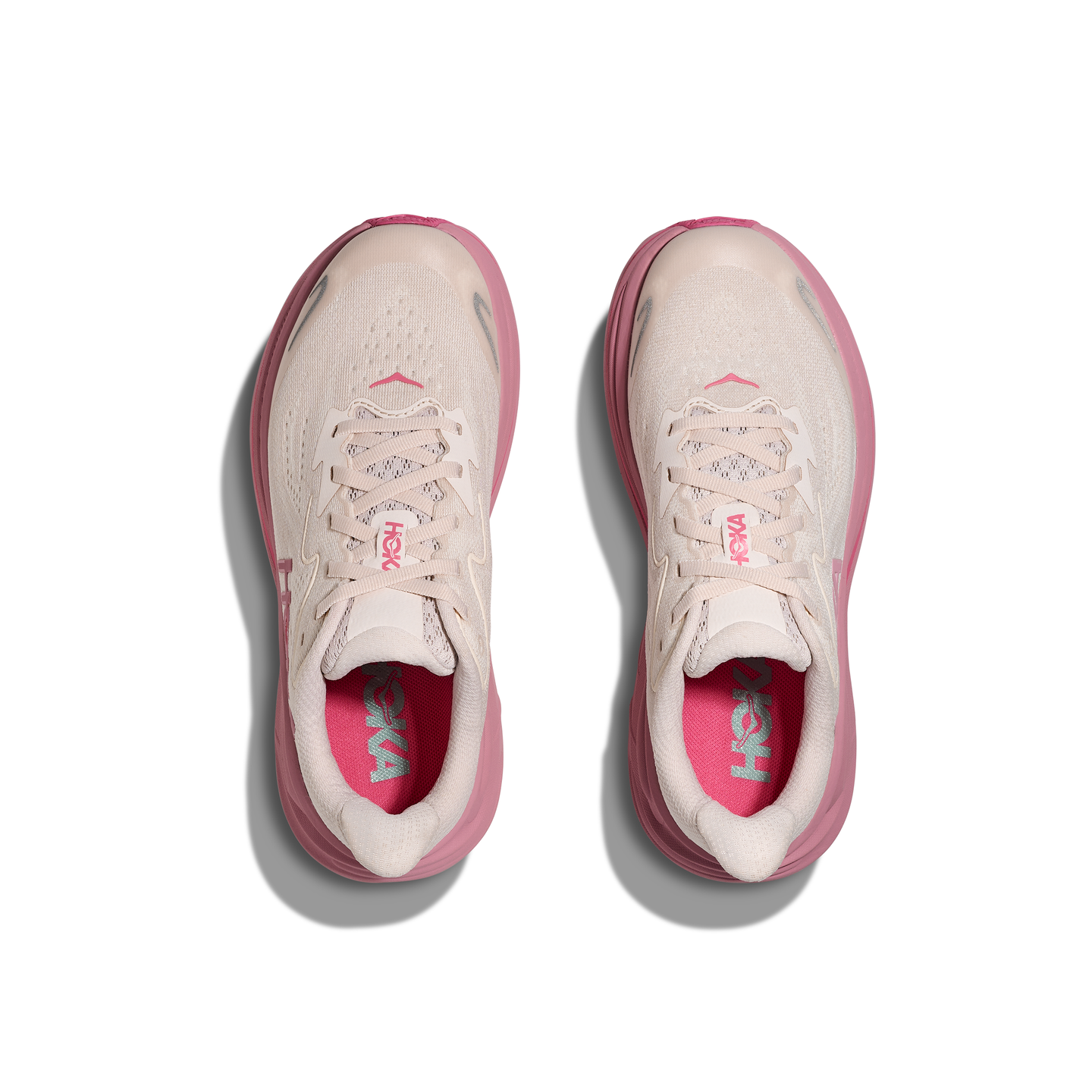 Hoka Youth Trainer Clifton 10 Big Kids Rose Cream/Dried Rose
