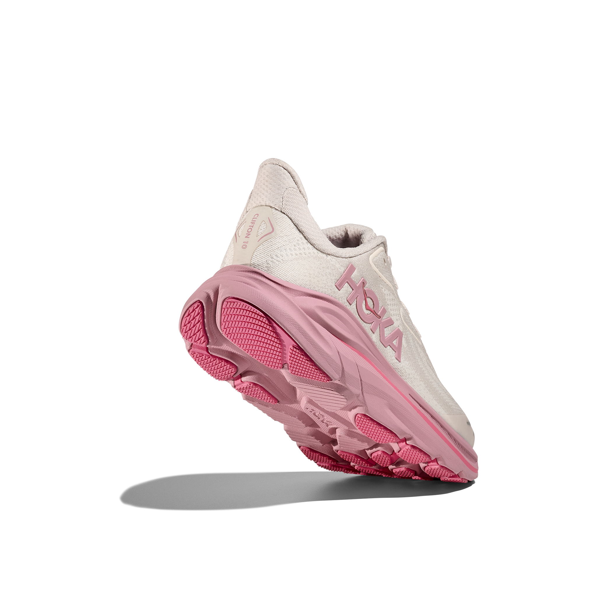 Hoka Youth Trainer Clifton 10 Big Kids Rose Cream/Dried Rose