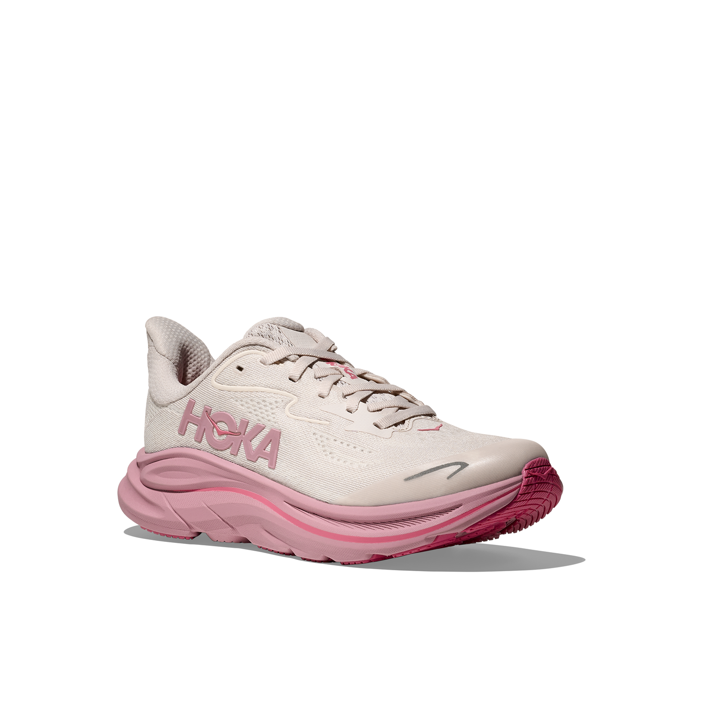 Hoka Youth Trainer Clifton 10 Big Kids Rose Cream/Dried Rose