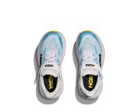 Hoka kids' blue trainer with velcro