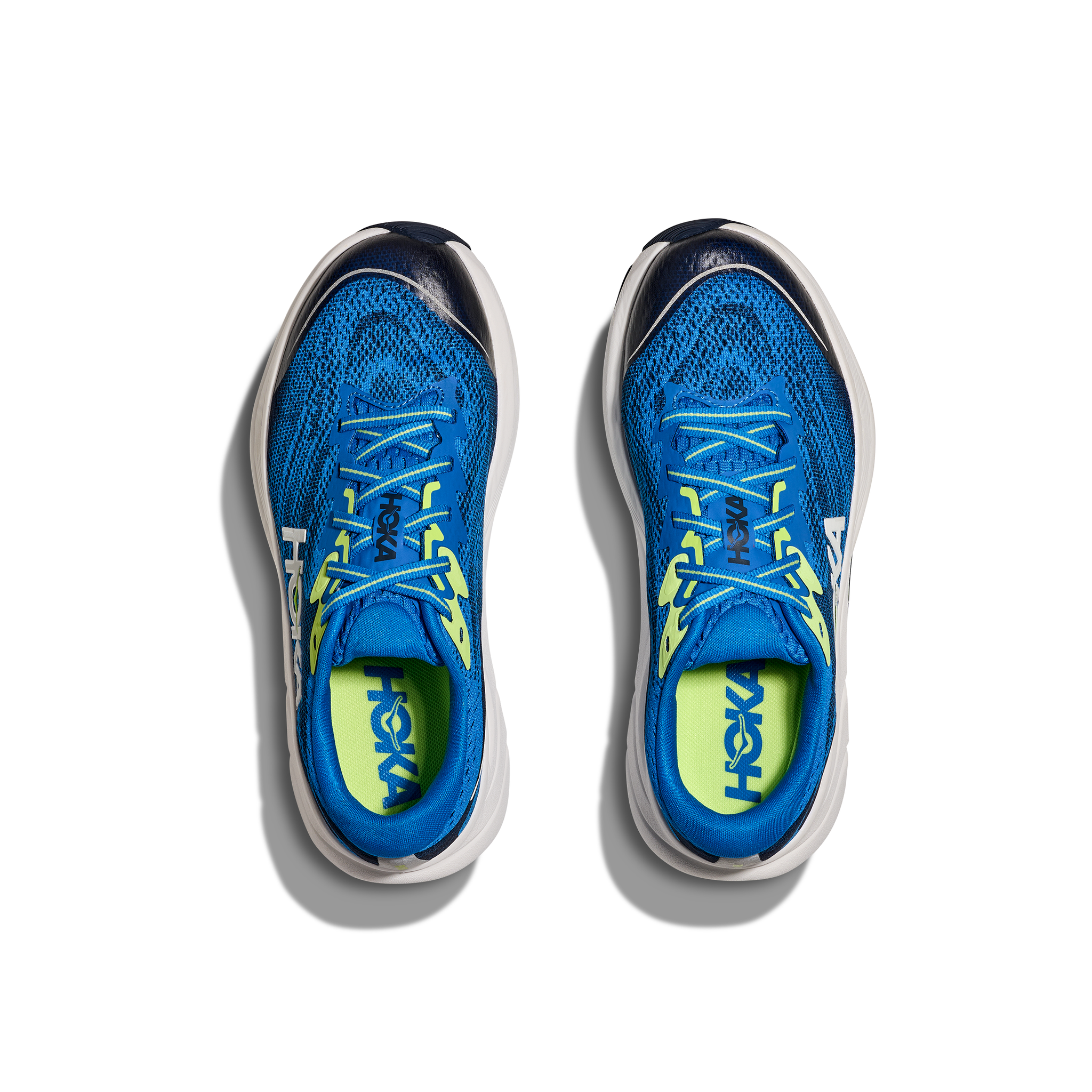 Hoka Youth Trainer Rincon 4 Big Kids Electric Cobalt/Varsity Navy
