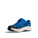 Hoka boys' navy mesh trainer