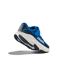Hoka boys' navy mesh trainer