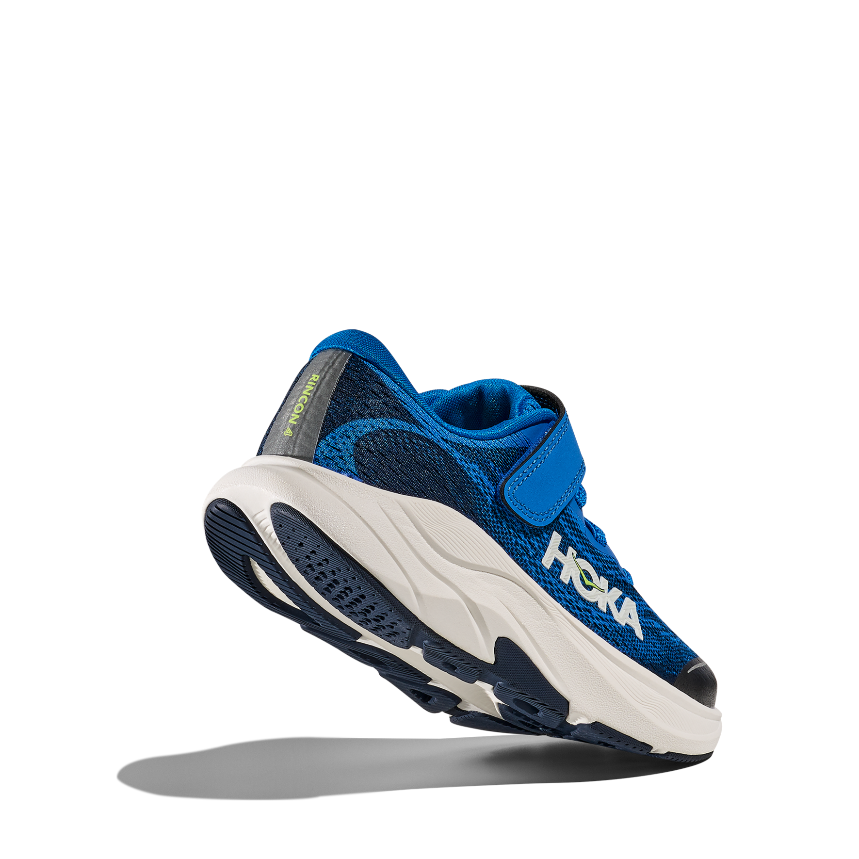 Hoka boys' navy mesh trainer