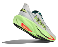 Hoka Mens Trainer Mach 7 Frost/Neon Yuzu
