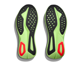 Hoka Mens Trainer Mach 7 Frost/Neon Yuzu