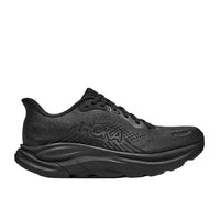 Hoka men's Clifton 11 black running trainers