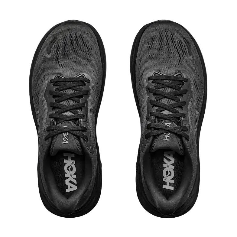 Hoka men's Clifton 11 black running trainers