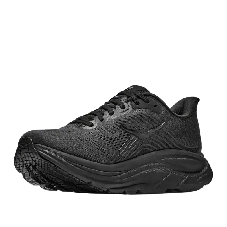 Hoka men's Clifton 11 black running trainers
