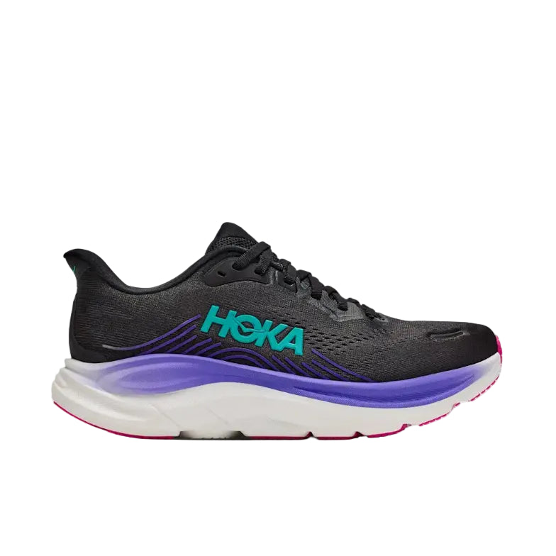 Hoka Womens Trainer Clifton 11 Black/Neon Nebula