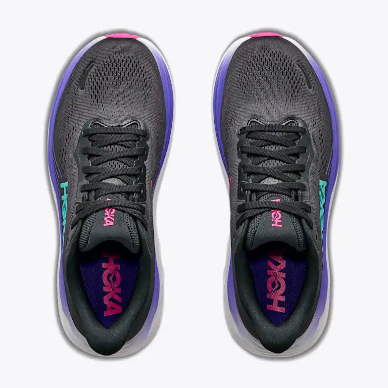 Hoka Womens Trainer Clifton 11 Black/Neon Nebula