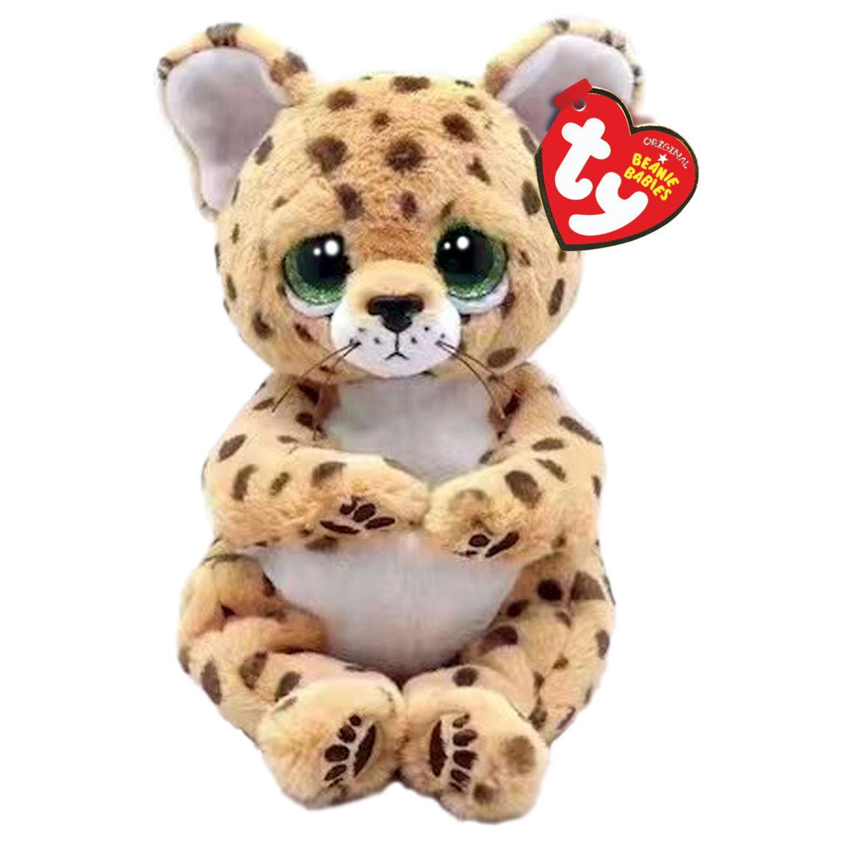 TY Beanie Bellies Lloyd the Leopard Soft Toy