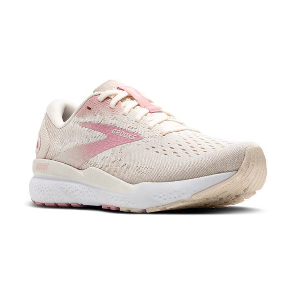 Brooks Womens Trainer Ghost 16 Coconut Zephyr White