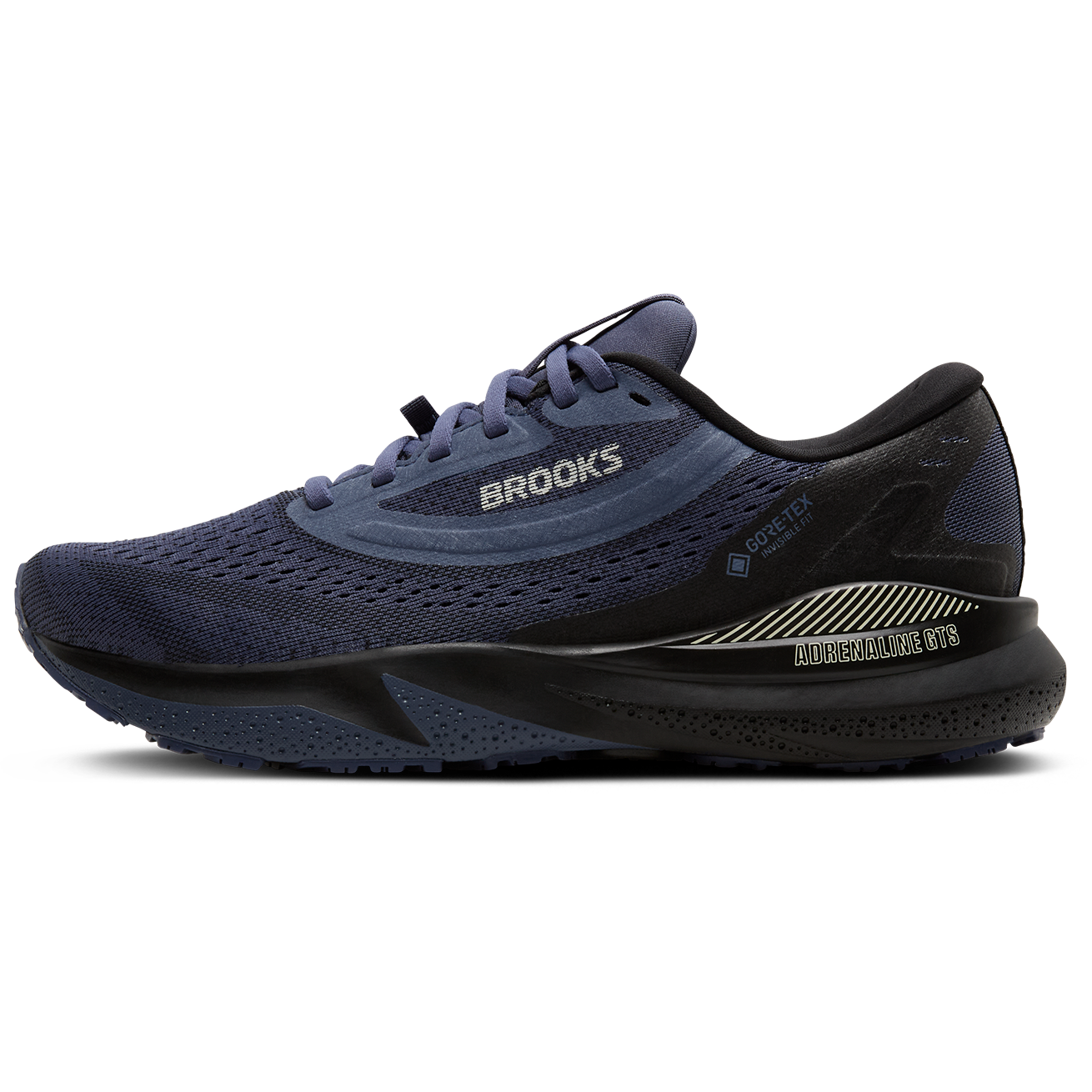 Brooks Womens Trainer Adrenaline GTS 24 GTX Black/Nightshadow/Coconut