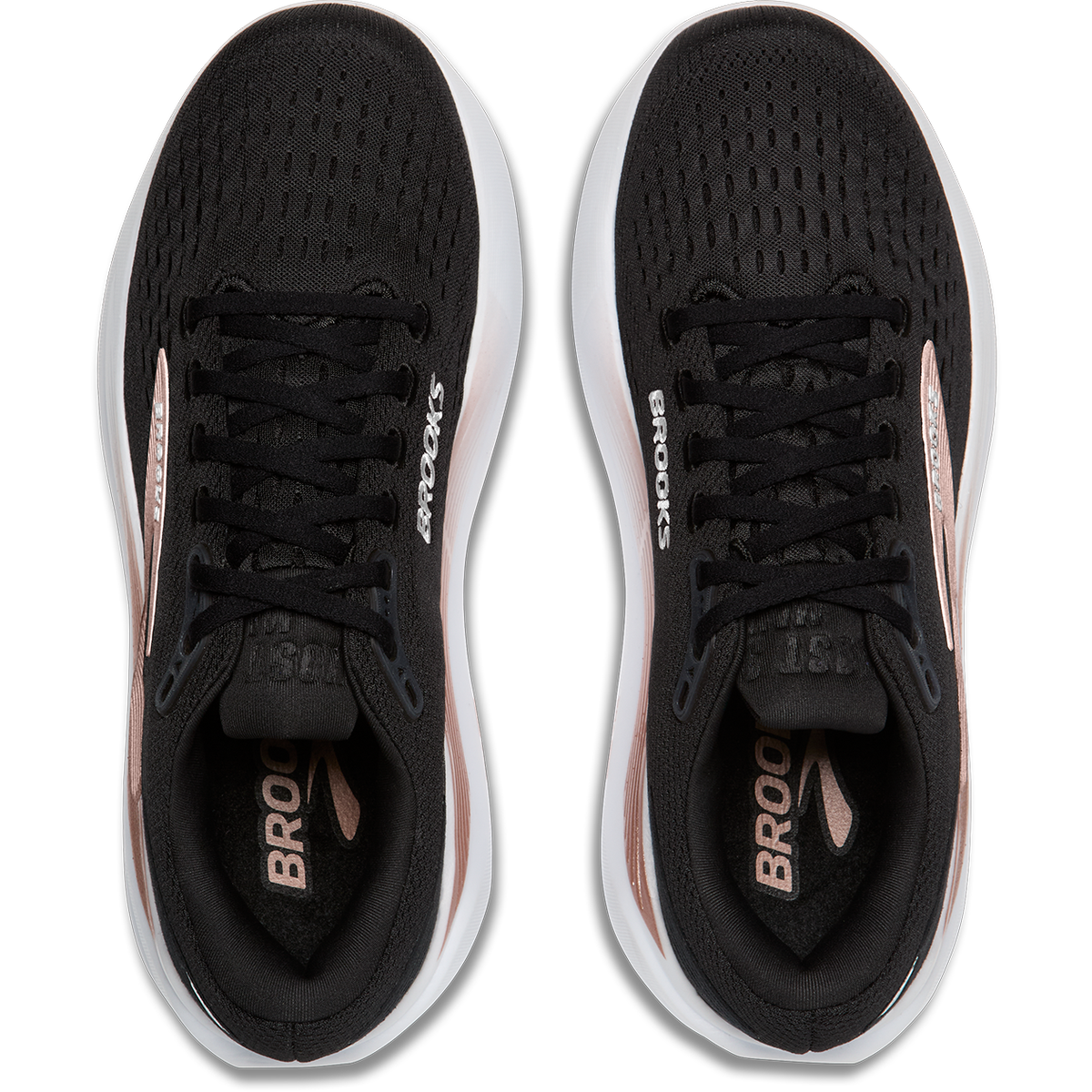 Brooks Womens Trainer Ghost Max 3 Black/Black/Rose Gold