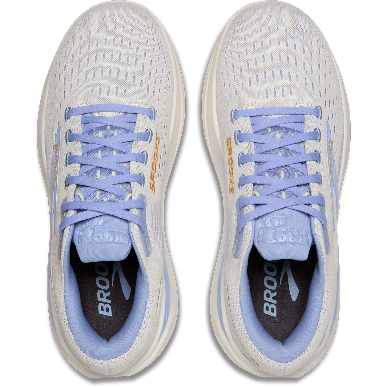 Brooks Womens Trainer Ghost Max 3 Coconut/Blue Heron/Orange