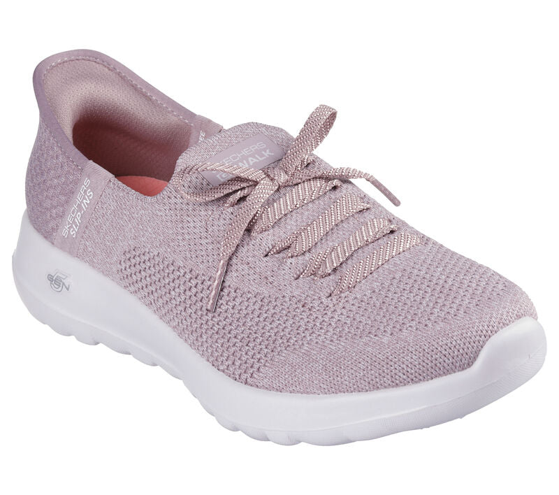 Skechers go walk joy womens pink on sale