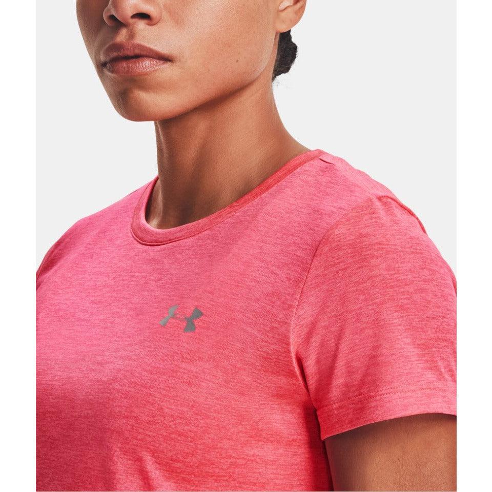 Under Armour Womens Tech Twist Tshirt - Pink