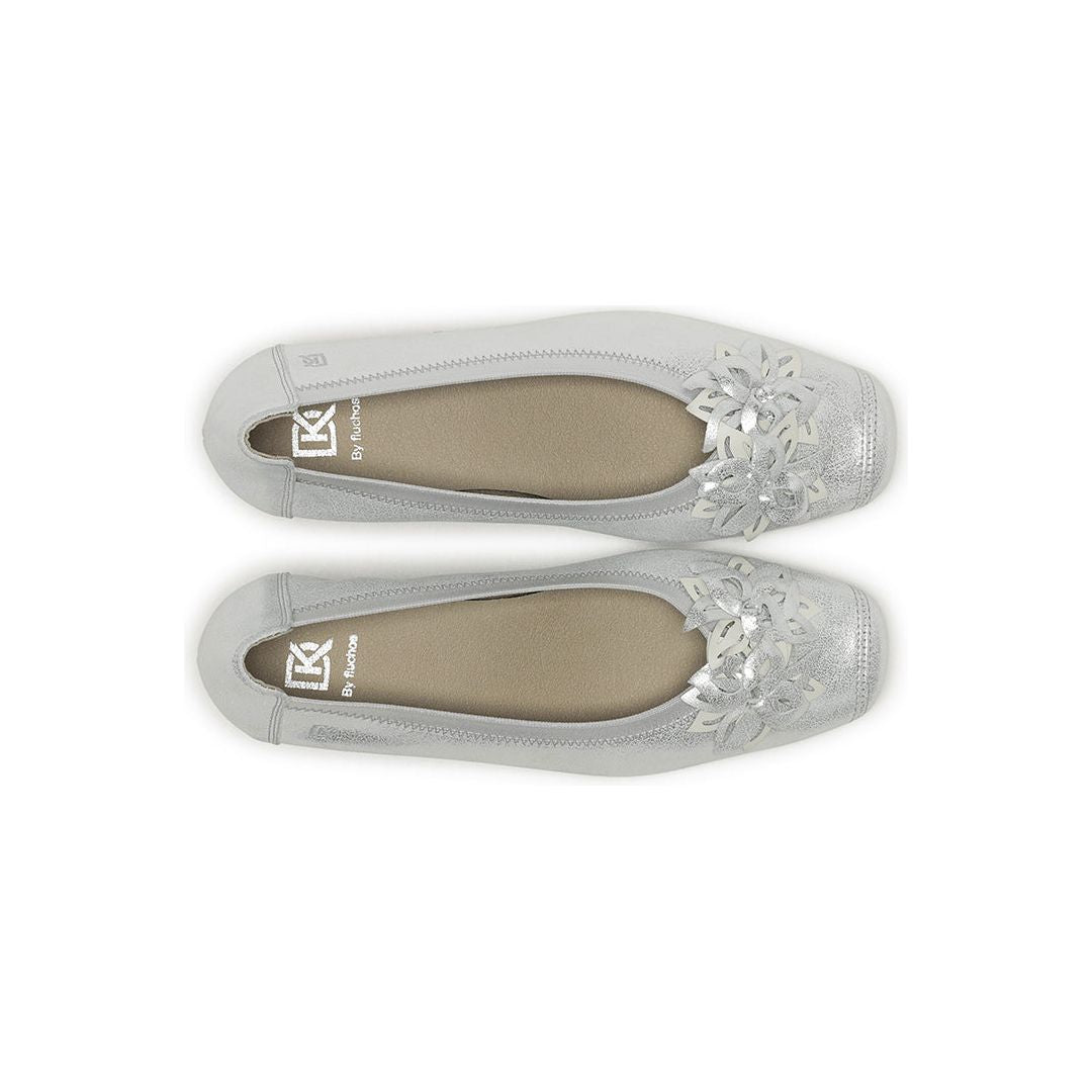 Dorking Womens Shoe Pamel D9095 Argento