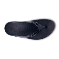 Oofos Womens Sandal Oomega Oolala Black