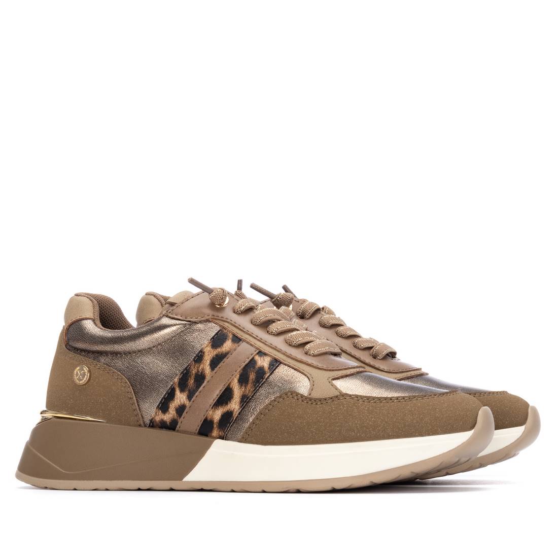 XTI Womens Trainer 144672 Taupe