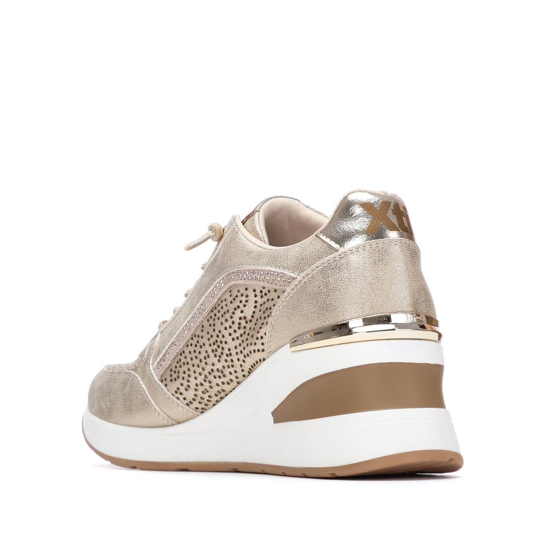 XTI Womens Trainer 145102 Gold