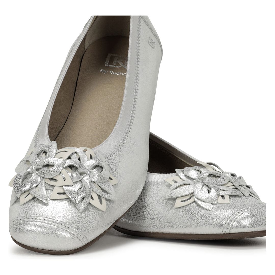 Dorking Womens Shoe Pamel D9095 Argento