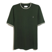 Farah Mens T-Shirt Dallow Pine