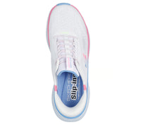 Skechers women's white slip-on trainer