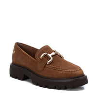 Carmela women's camel leather slip-on shoe