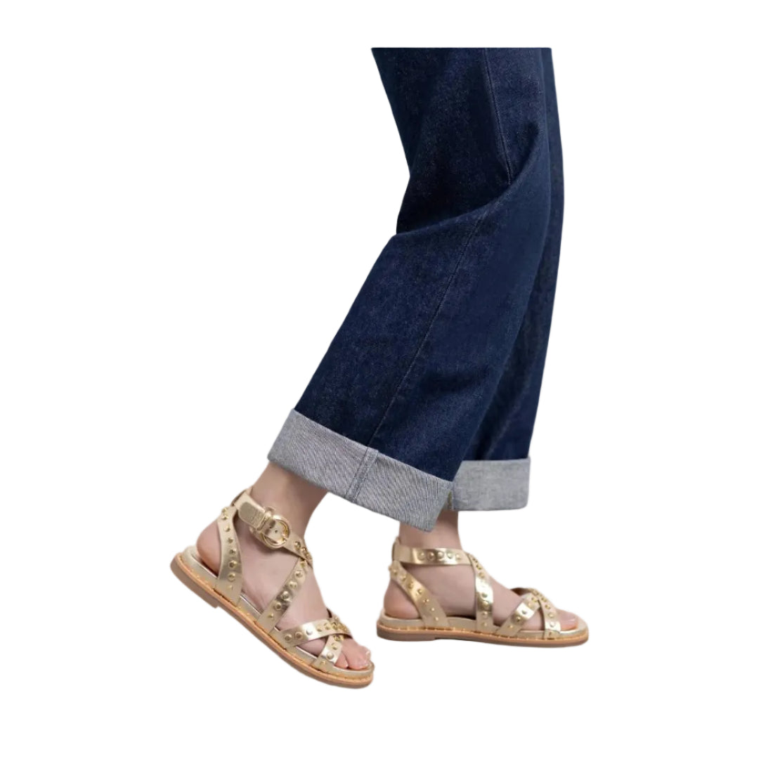 Carmela Womens Sandal 162393 Gold