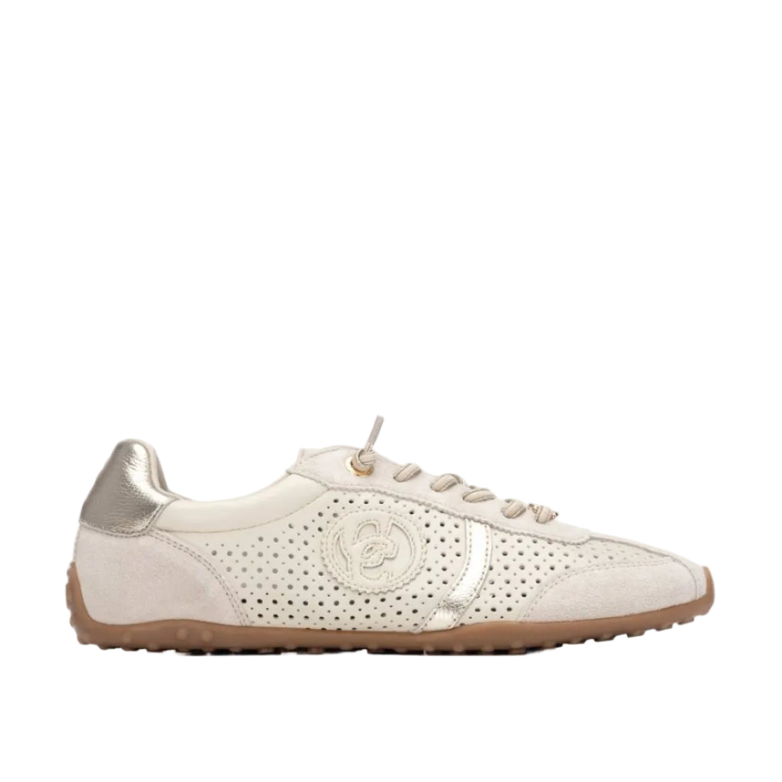 Carmela Womens Trainer 163109 Ice Suede