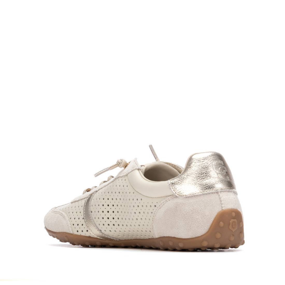 Carmela Womens Trainer 163109 Ice Suede